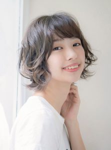 大人かわいいショート